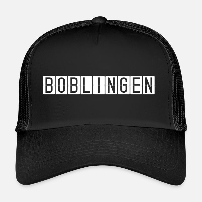 Panneau de l’aéroport de Böblingen Casquette trucker 