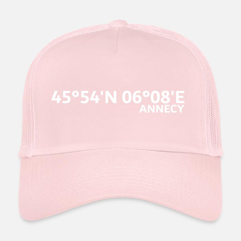 Annecy Coordinates Trucker Cap