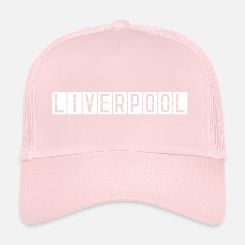Panneau de l’aéroport de Liverpool Casquette trucker 