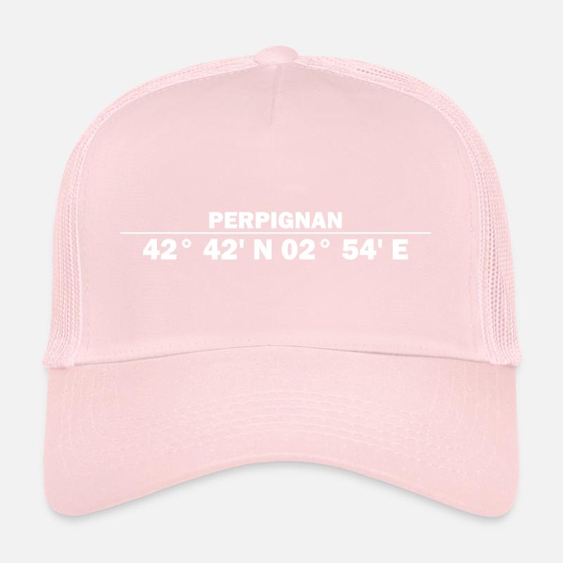 Coordonnées de Perpignan Casquette trucker 