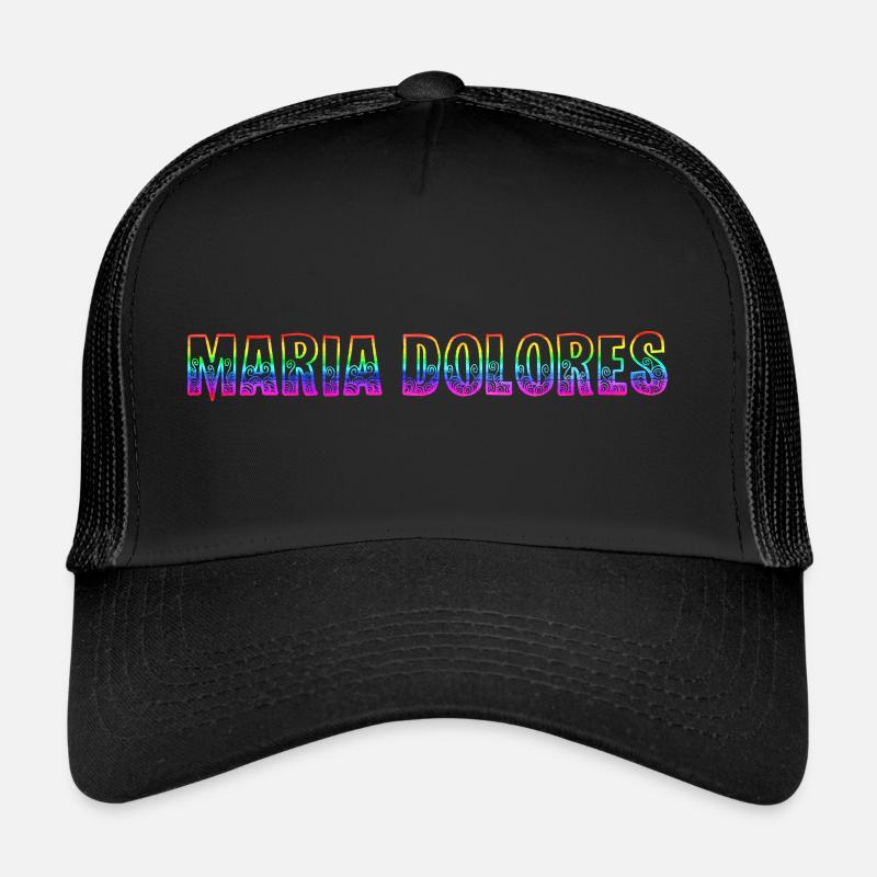 maria dolores rs regenbogen Trucker Cap