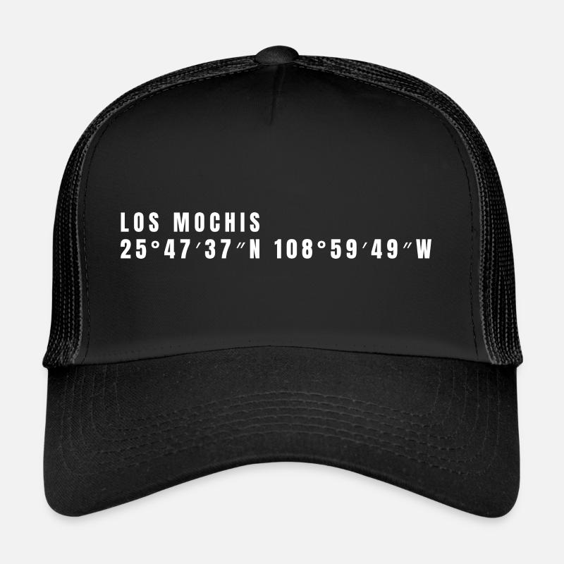Coordonnées Sinaloa, Mexique Casquette trucker 