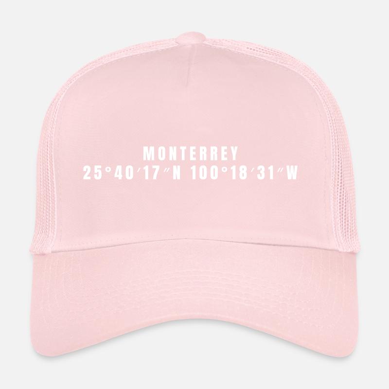 Coordonnées de Monterrey, Mexique Casquette trucker 