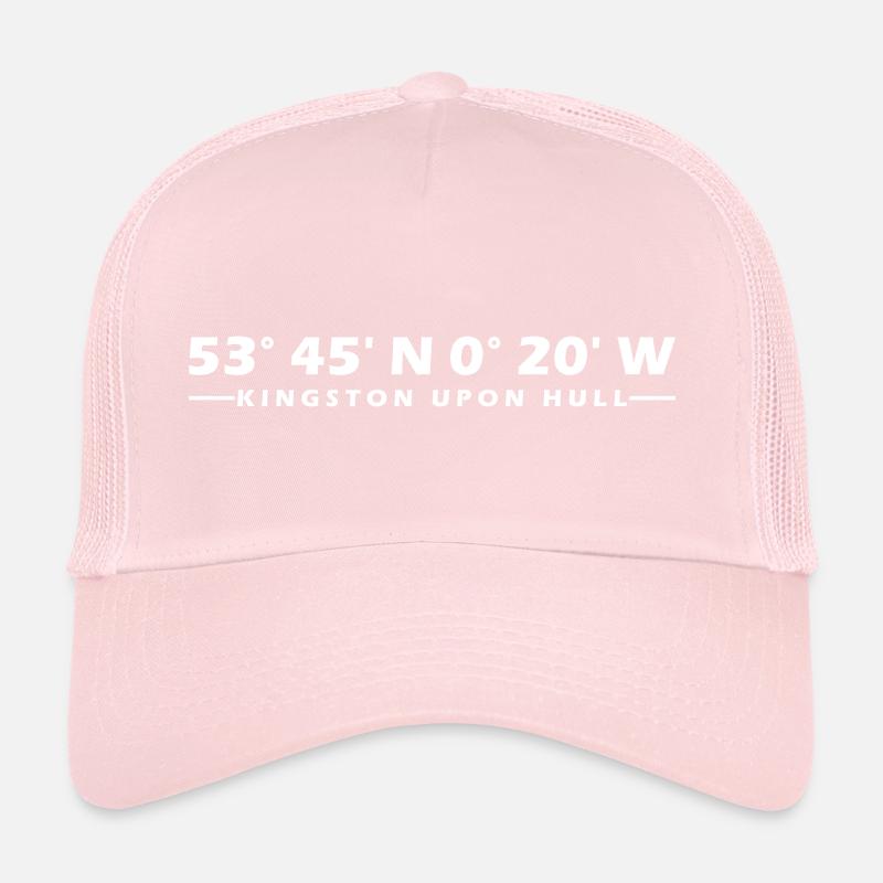 Kingston upon Hull Coordinates Trucker Cap