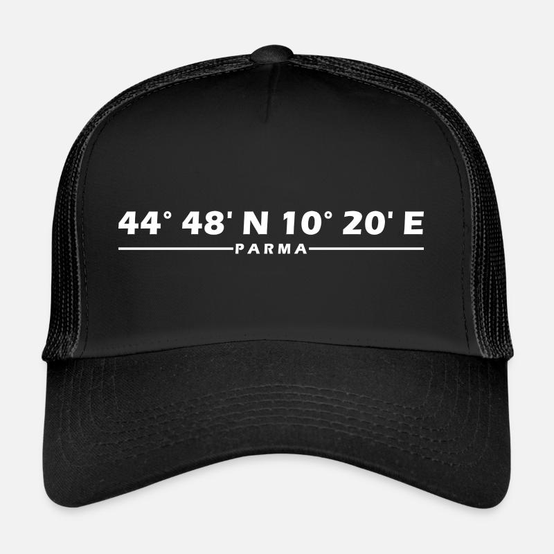 Coordonnées de Parme Casquette trucker 