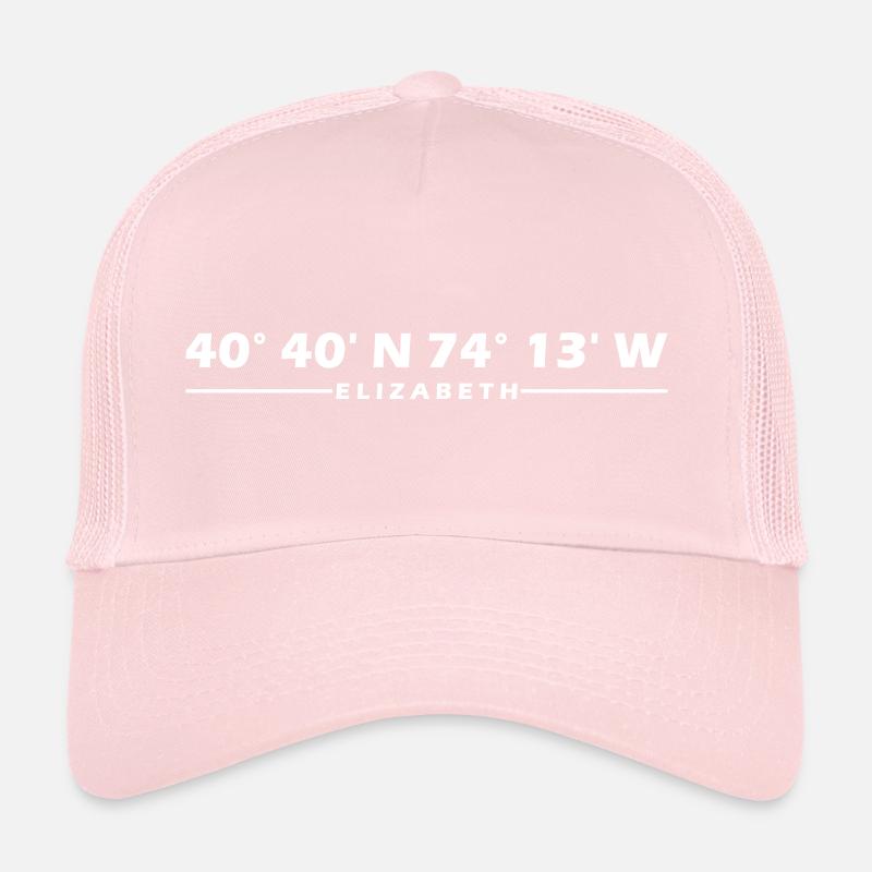 Elizabeth Coordinates Trucker Cap