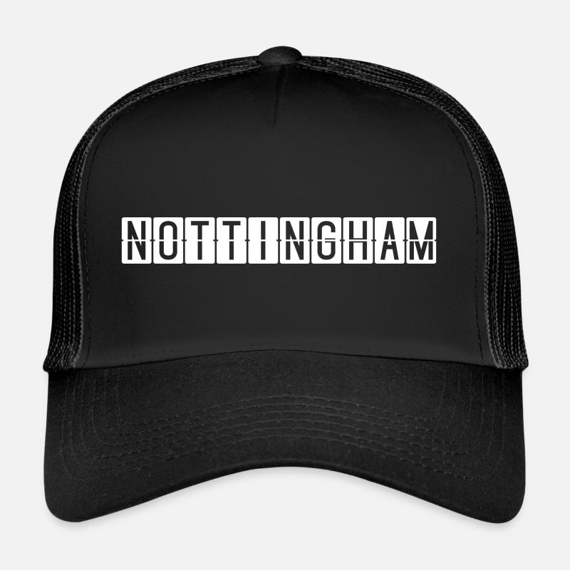 Panneau de l’aéroport de Nottingham Casquette trucker 