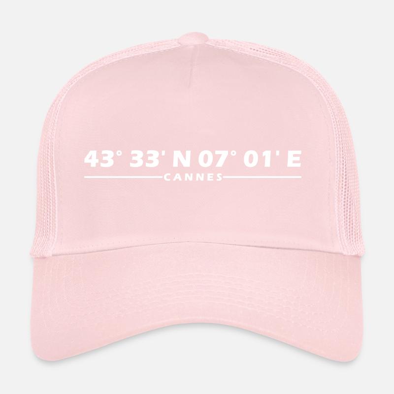 Coordonnées Cannes Casquette trucker 