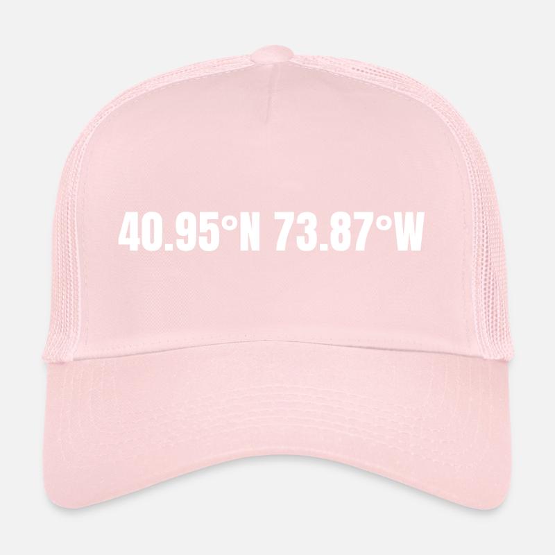 Yonkers, New York, États-Unis, Coordonnées Casquette trucker 
