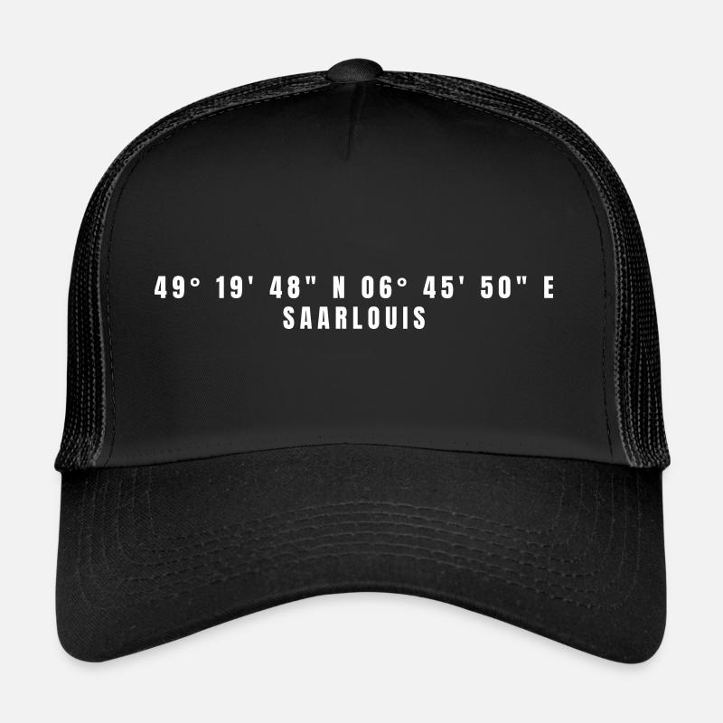 Coordonnées Saarlouis Sarre Casquette trucker 