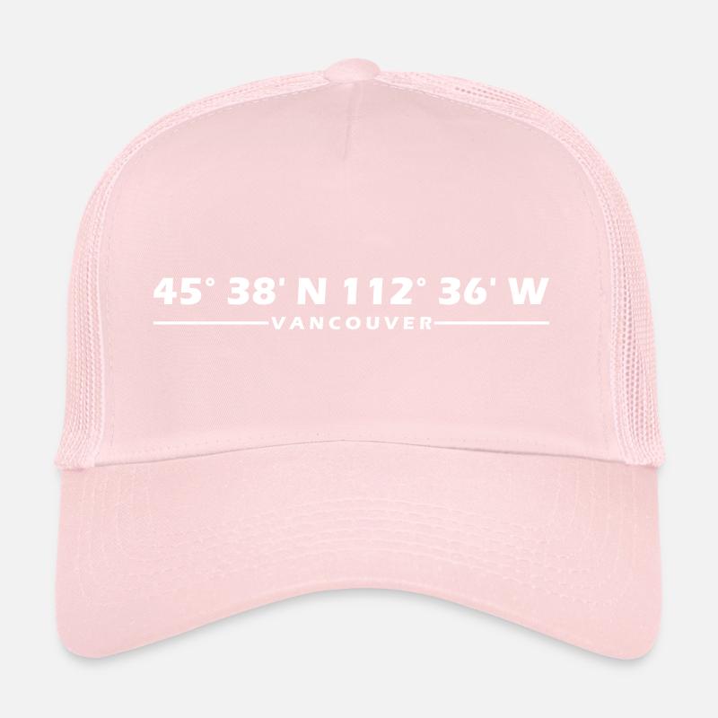 Vancouver Coordinates Trucker Cap