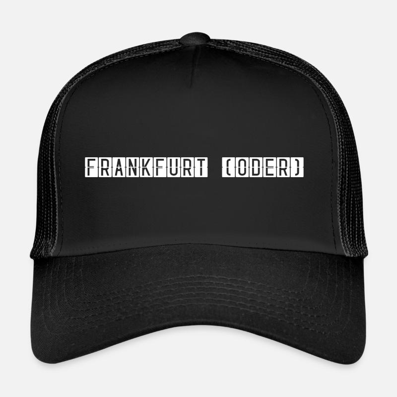 Frankfurt (Oder) Airport sign Trucker Cap