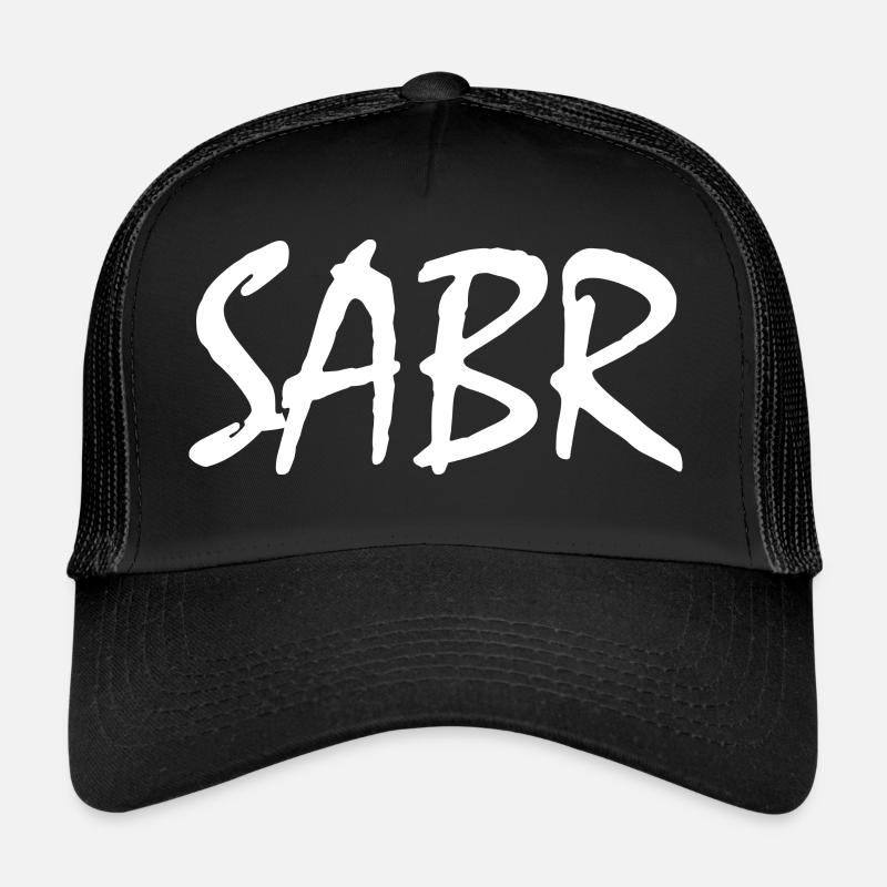 Sabr - Trucker Cap - Schwarz/Schwarz