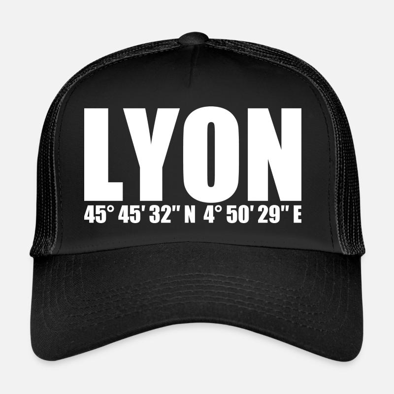 Lyon coordinates Trucker Cap