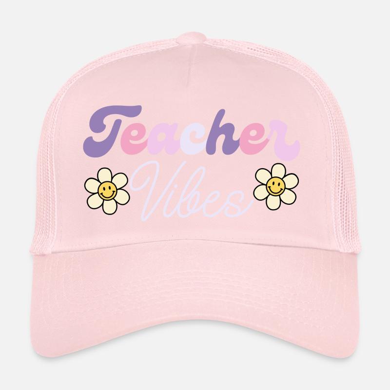 Lehrer Vibes Lehrer Humor Trucker Cap