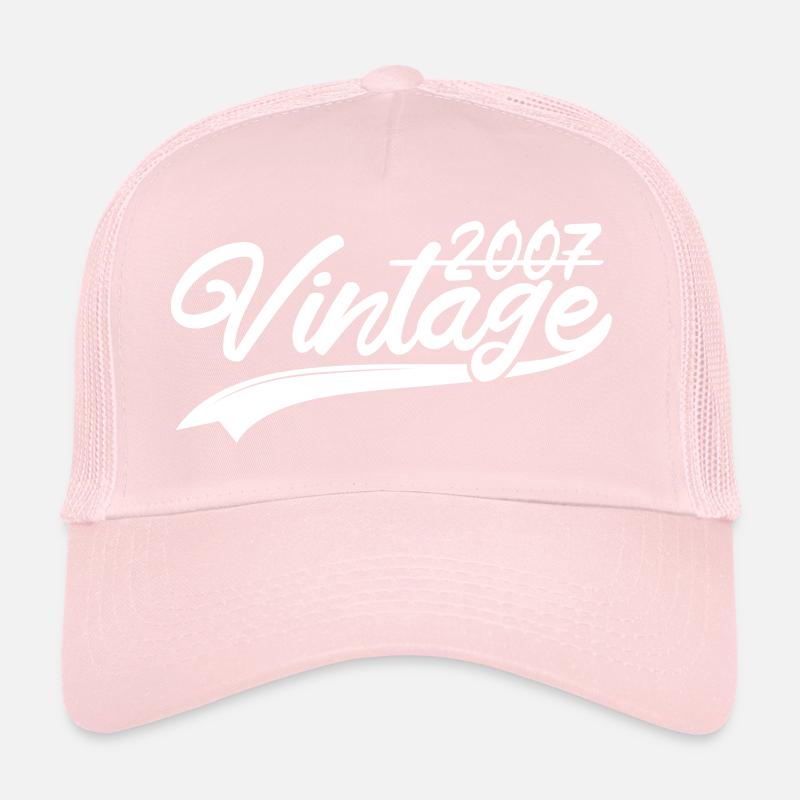 Vintage 2007 Geburtstagsgeschenk 2007 Trucker Cap