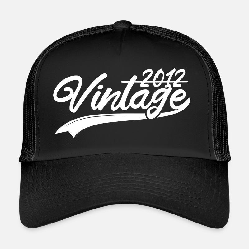 Vintage 2012 Birthday Gift 2012 Trucker Cap