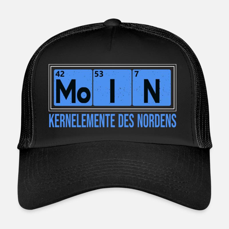 Moin noyaux du Nord cadeau Allemand du Nord Casquette trucker 