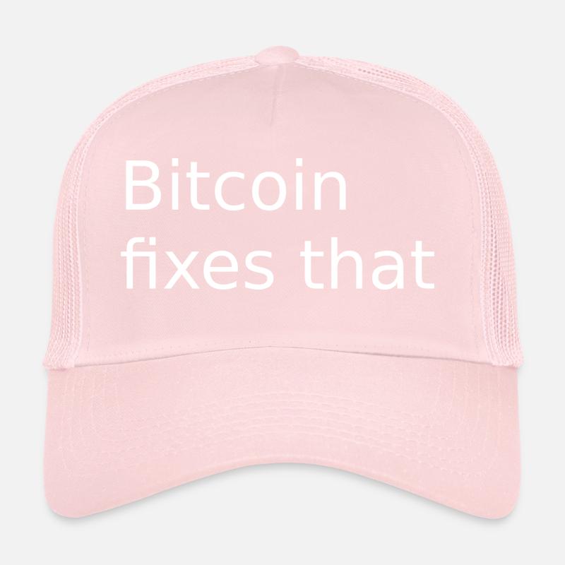 Bitcoin fix that! 1.0 TB Hommage Trucker Cap