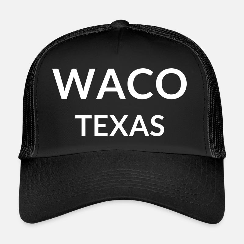 Waco Texas USA Trucker Cap