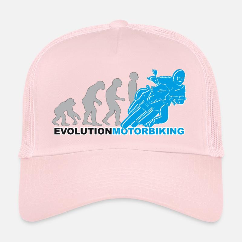 evolution motorbiking, motorrad, motorcycling Trucker Cap