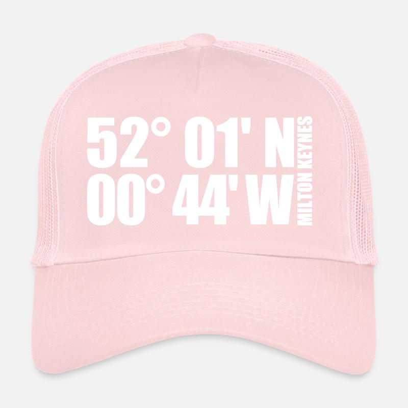Milton Keynes coordinates Trucker Cap