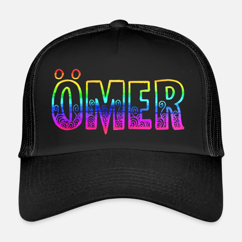 Ömer RS Rainbow Trucker Cap