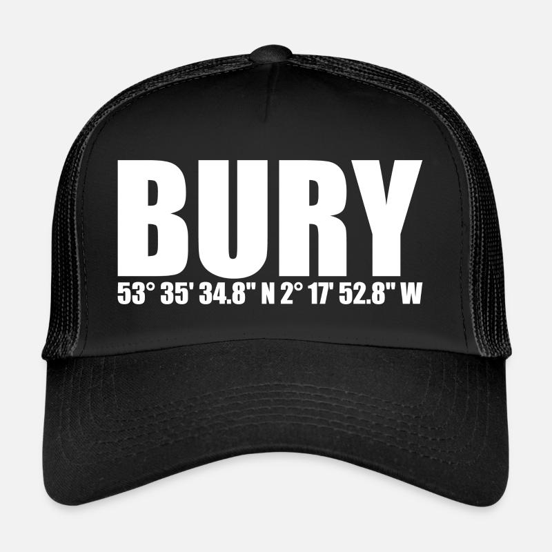 Bury coordinates Trucker Cap