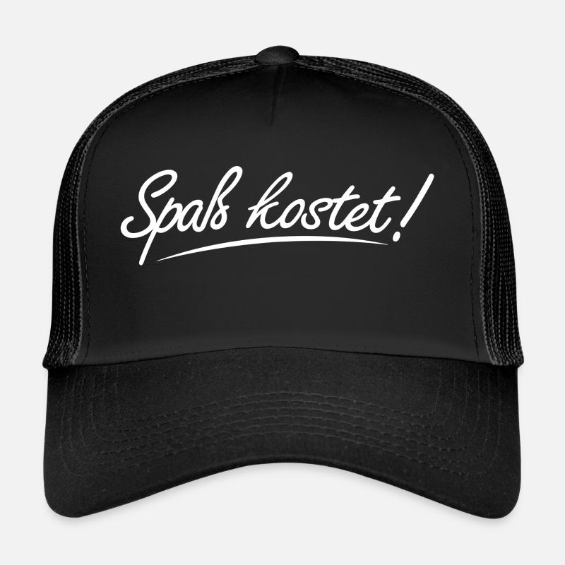 Fun costs - Trucker Cap - black/black