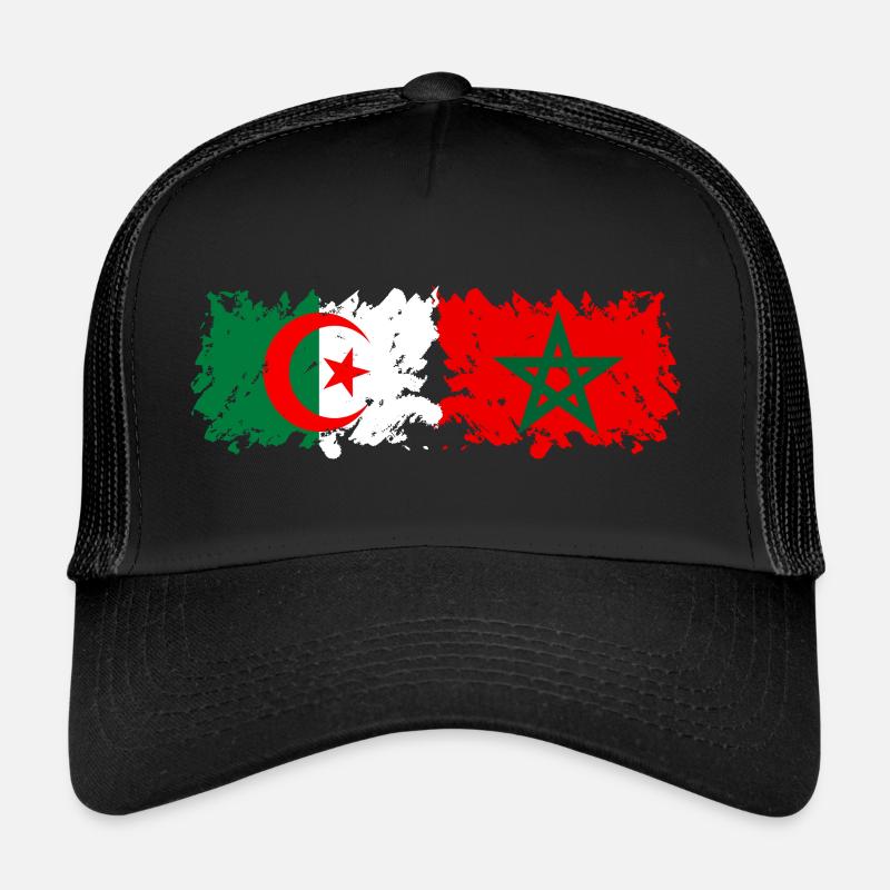 Maroc Algérie Casquette trucker 