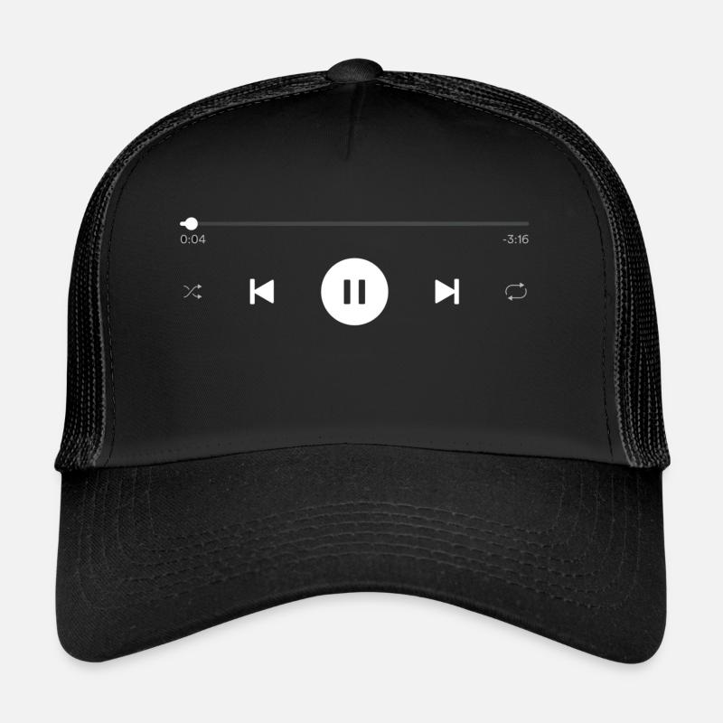 Sticker Spotify (transparent) Casquette trucker 