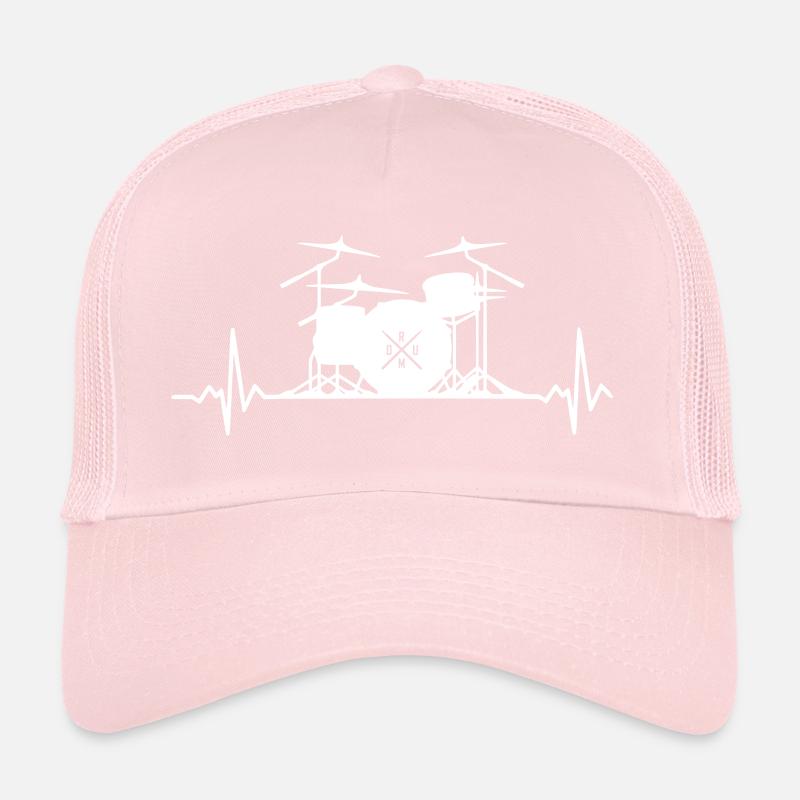 Batteur - Drums Heartbeat Casquette trucker 