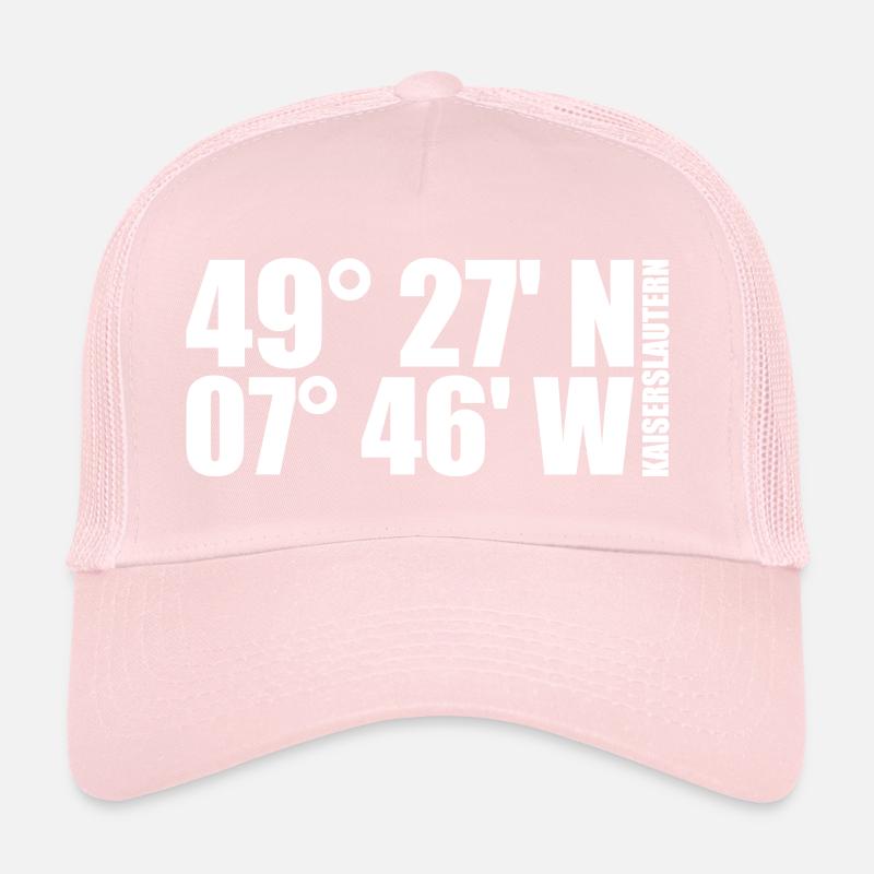 Kaiserslautern coordinates Trucker Cap