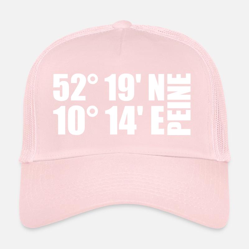 Peine coordinates Trucker Cap