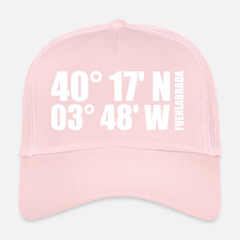 Fuenlabrada Coordinates Trucker Cap