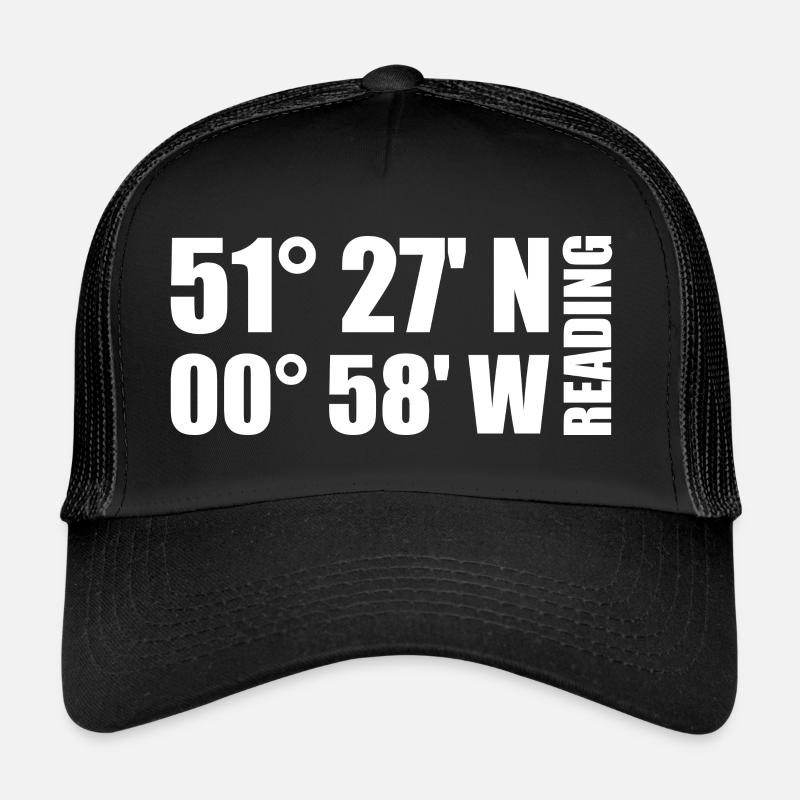 Coordonnées de lecture Casquette trucker 