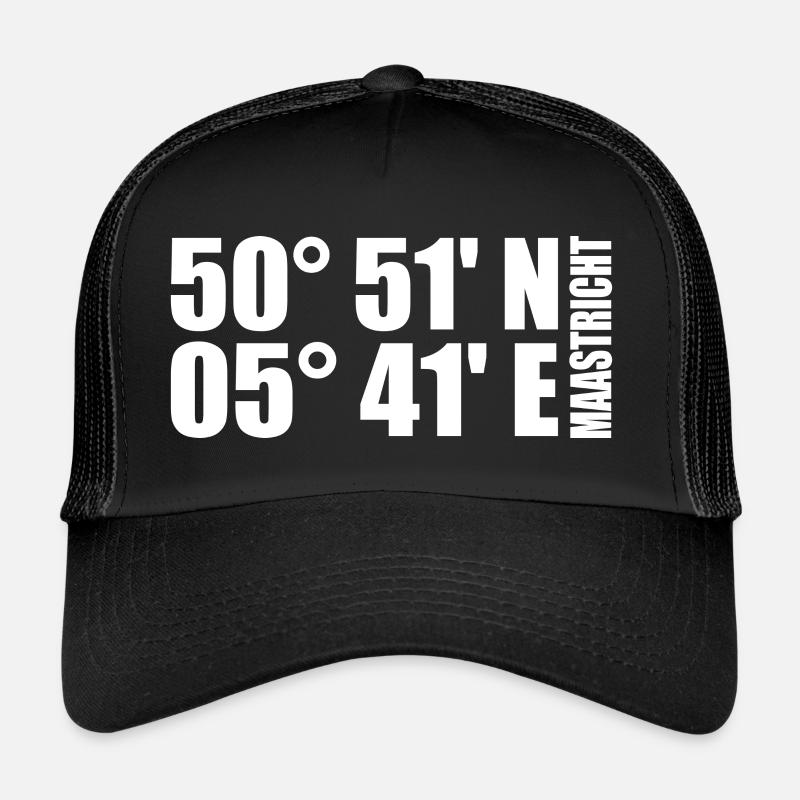 Coordonnées de Maastricht Casquette trucker 