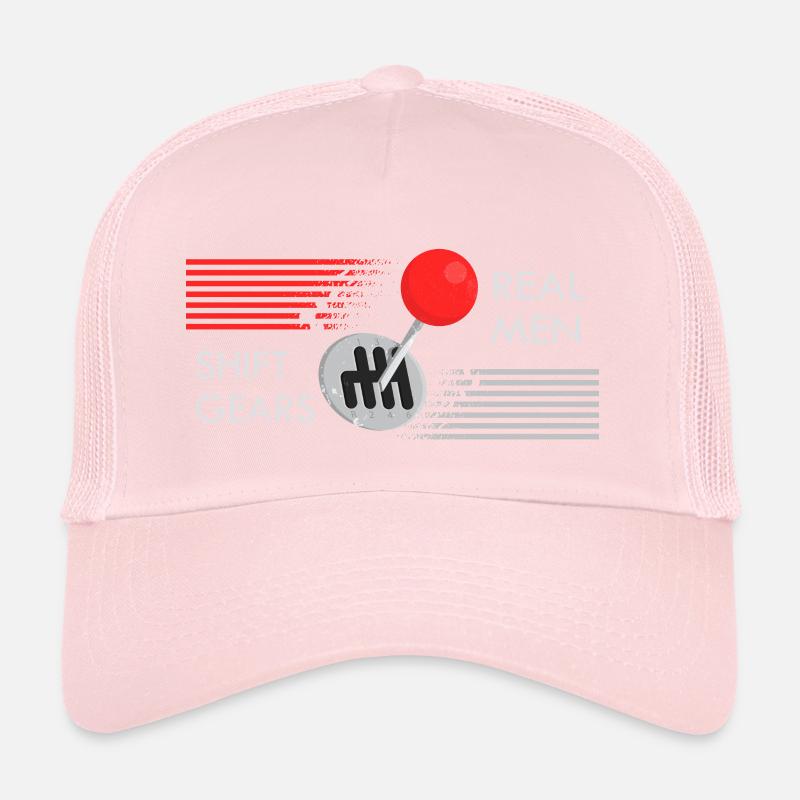 Echte Männer schalten Trucker Cap