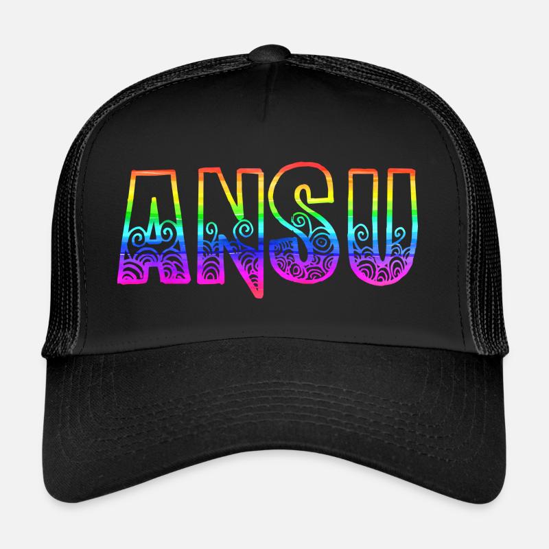 ansu rs regenbogen Trucker Cap