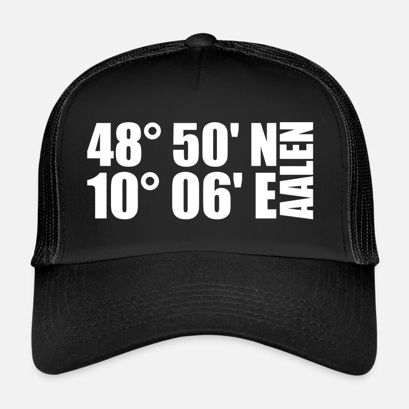Coordonnées d’Aalen Casquette trucker 
