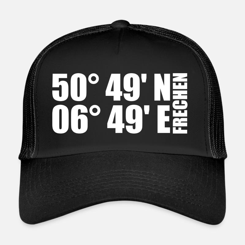 Coordonnées effrontées Casquette trucker 