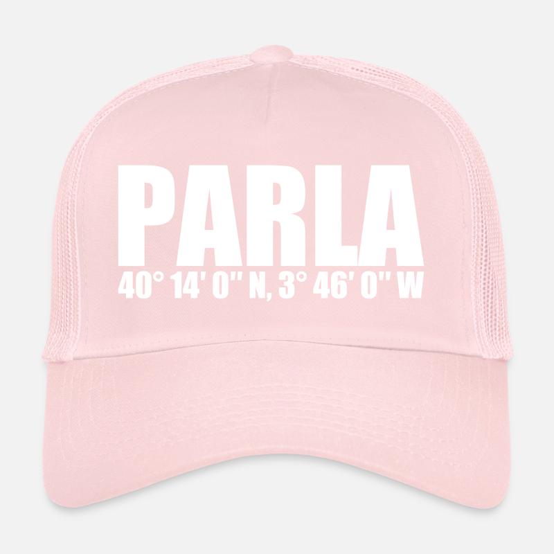 Coordonnées parla Casquette trucker 