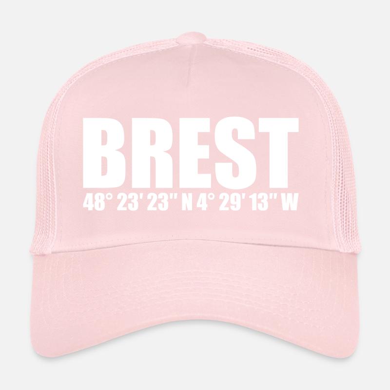 Brest Coordinates Trucker Cap