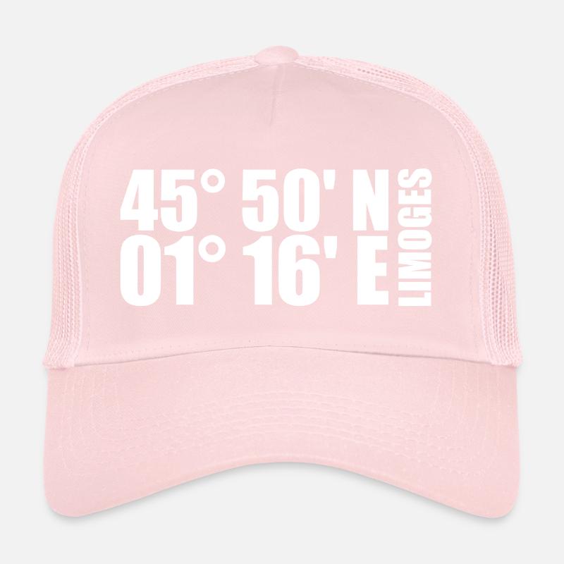 Coordonnées de Limoges Casquette trucker 