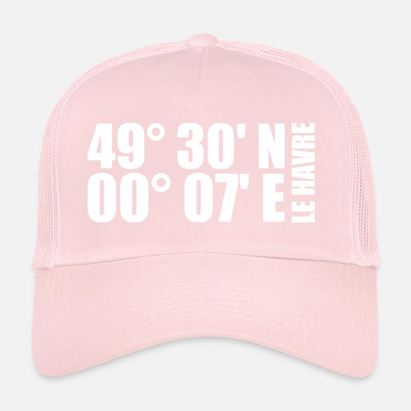 Coordonnées du Havre Casquette trucker 