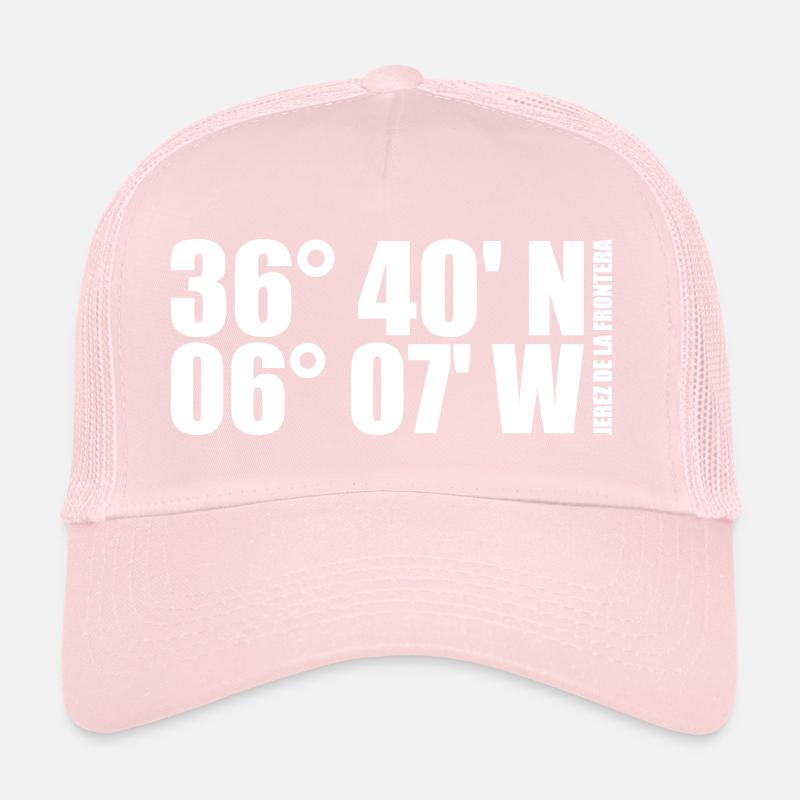 Jerez de la Frontera Coordinates Casquette trucker 