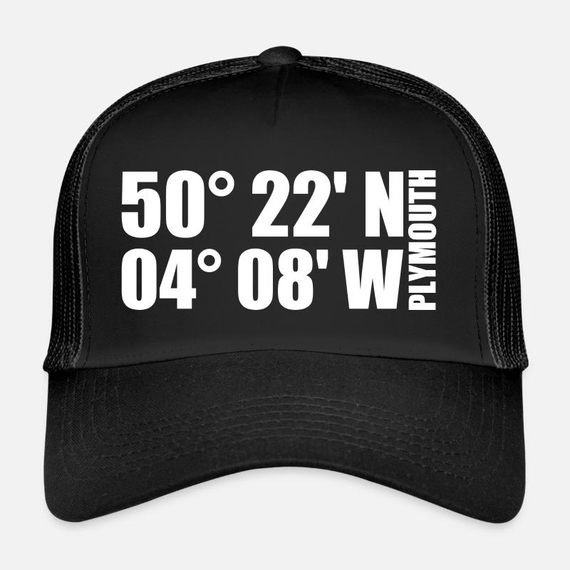 Plymouth Coordinates Trucker Cap