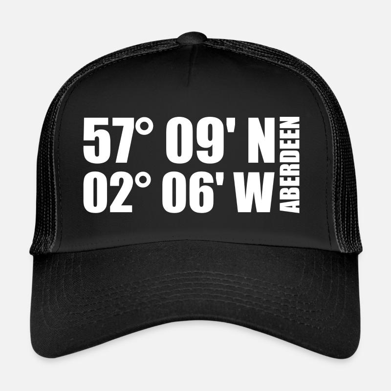 Coordonnées d’Aberdeen Casquette trucker 