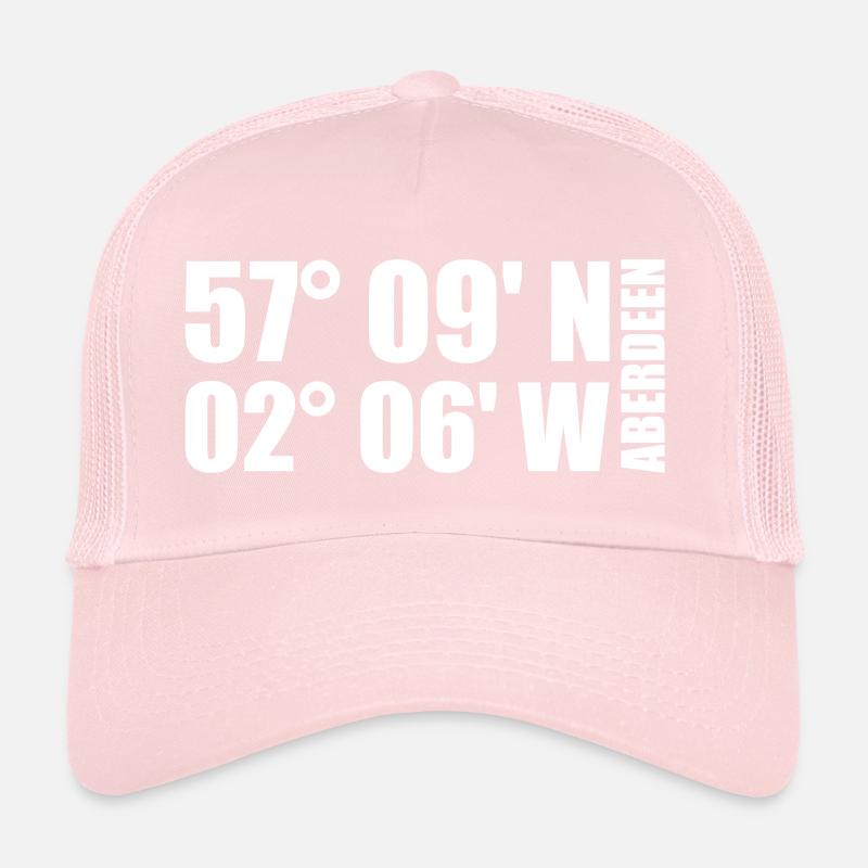 Coordonnées d’Aberdeen Casquette trucker 