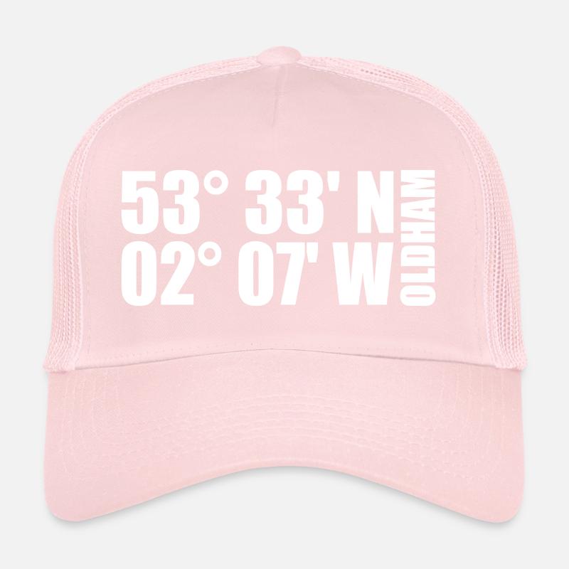 Coordonnées d’Oldham Casquette trucker 